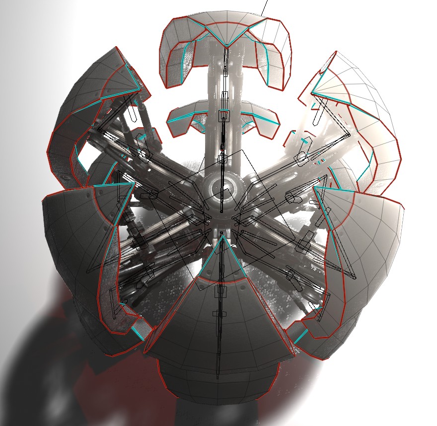 Sphere-Bot with hydraulics 2.8 Version preview image 2